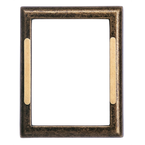 Picture of Rectangular photo frame - Glitter finish with bronze decoration - Cotile Line - Bronze