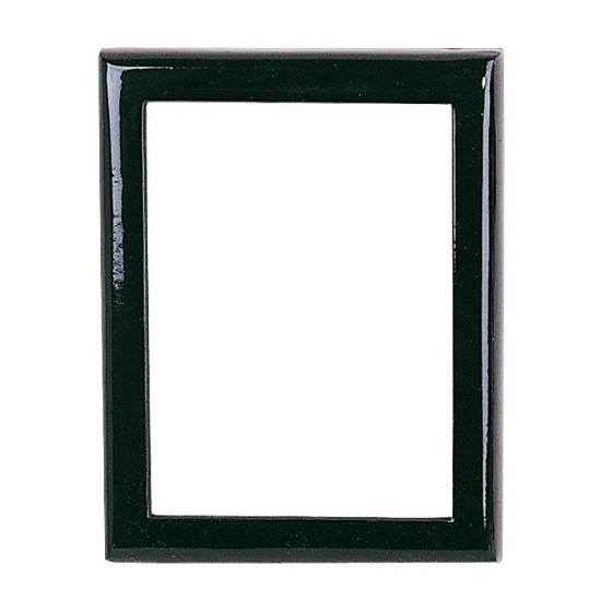 Picture of Rectangular photo frame - Black finish - Olpe line - Bronze