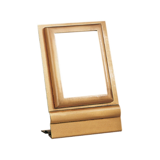 Picture of Rectangular photo frame - Ground mounting - Olpe line - Bronze