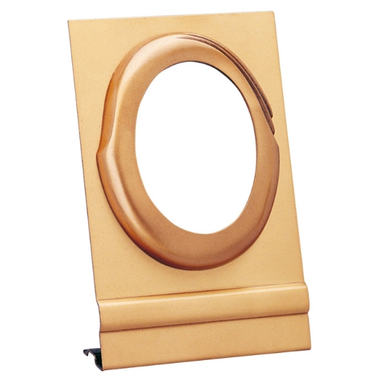 Picture of Oval photo frame - Ground mounting - Olla line - Bronze