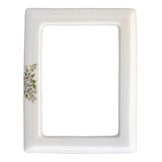 Picture of Rectangular photo frame - Souvenir line - Porcelain
