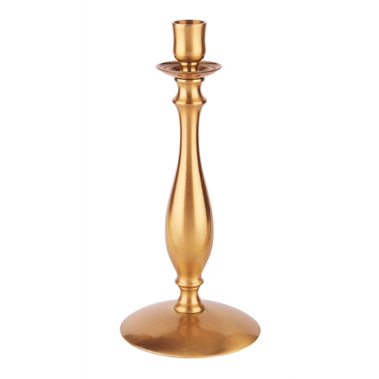 Picture of Stylized gilt bronze candlestick