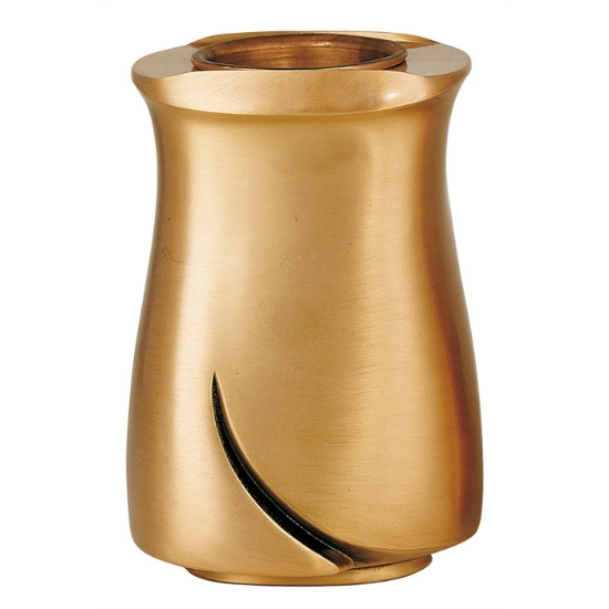 Picture of Flower vase for tombstone - Idria line - Bronze
