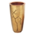 Picture of Flower vase for tombstone - Pisside line branches - Bronze