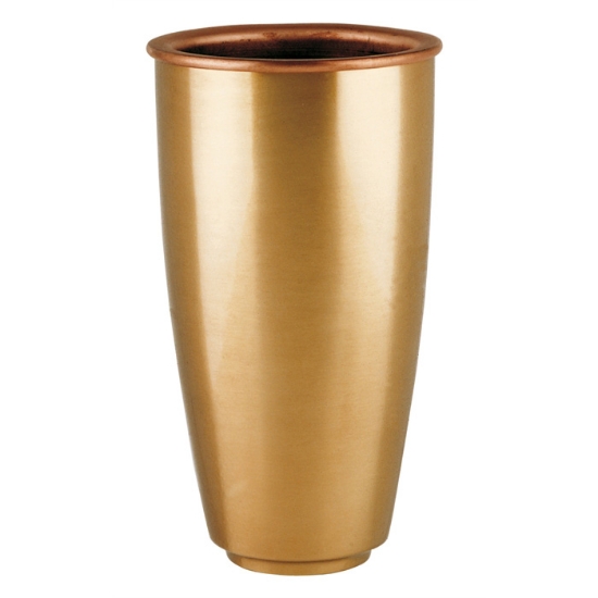 Picture of Flower vase for tombstone - Pisside Line - Bronze