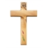 Immagine di Croce in bronzo per lapidi decorata - Linea Olpe Anturium