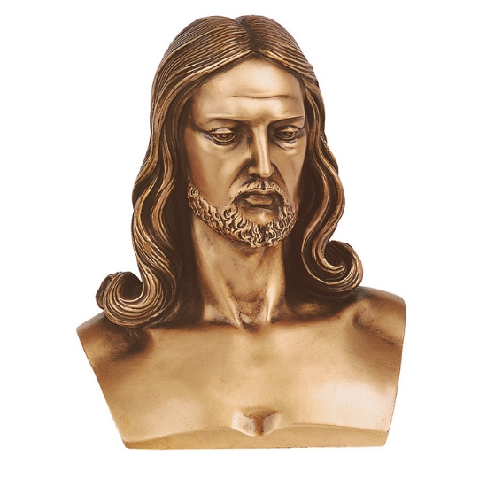 Imagen de Estatua de bronce - Busto de Cristo