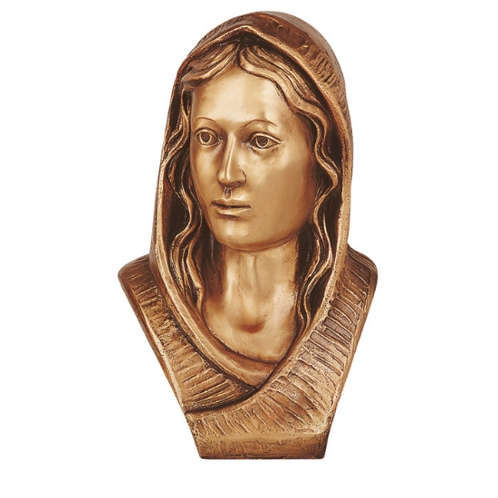 Immagine di Statua in bronzo - Busto Madonna