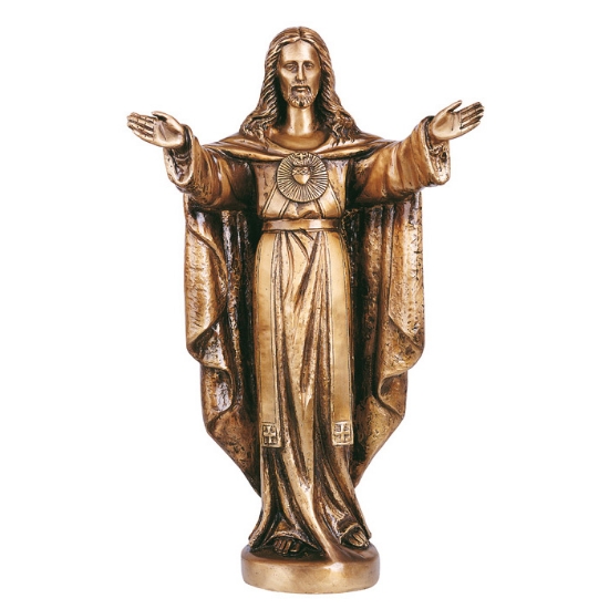 Imagen de Estatua de bronce - Sagrado Corazón de Jesucristo