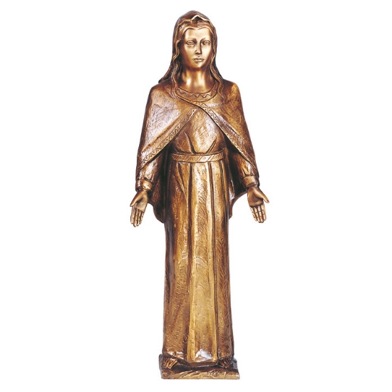 Image sur Statue en bronze - Vierge Marie
