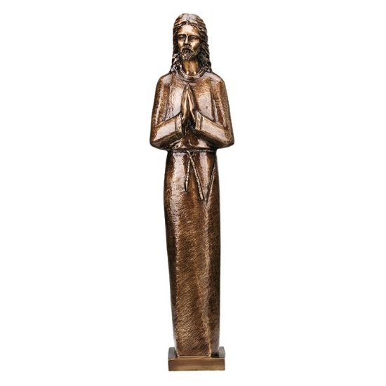 Picture of Bronze statue - Jesus in prayer
