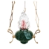 Picture of Classic bronze chandelier for chapels - Green Guatemala marble finish