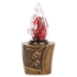 Picture of Votive lamp for gravestones - Seba line - Bronze with glitter finish