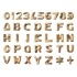 Immagine di Lettere e numeri in bronzo per lapidi. Modello Italiano. Bronzo Lucido