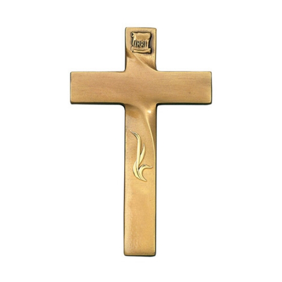 Image sur Croix en bronze à décor doré - Ligne Olla Fela