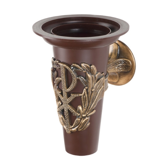 Image sur Vase à fleurs en bronze - Décoration Pax - Vase en plastique - Attache bras