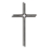 Image sur Croix en acier pour pierres tombales et chapelles - Section tubulaire