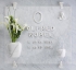 Picture of Flower tray for gravestone - Pelike Line - Carrara Bronze