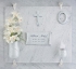 Image sur Croix en porcelaine pour pierres tombales - Finition marbre Carrare