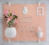 Picture of Flower tray for gravestone - White Empire Line - Porcelain