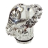 Immagine di Cristallo a forma di cuore per lampada votiva per lapidi