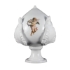 Immagine di Pomo pugliese (pumo) in ceramica decorata - Decorato con angeli - Altezza 18 cm