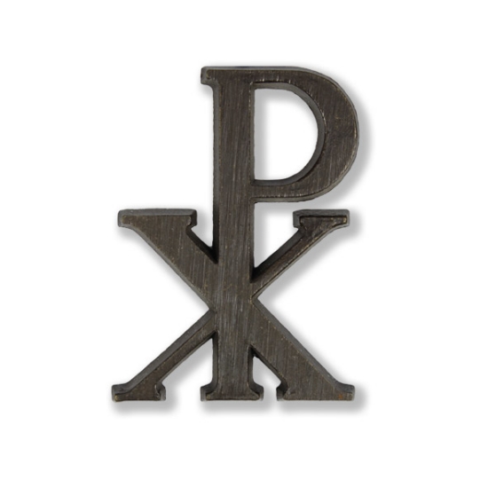 Picture of Letters for gravestones. Pax Romano. Patinated bronze