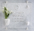 Imagen de Letras y números de bronce para lápidas - Modelo Italiano - Acabado mármol blanco de Carrara